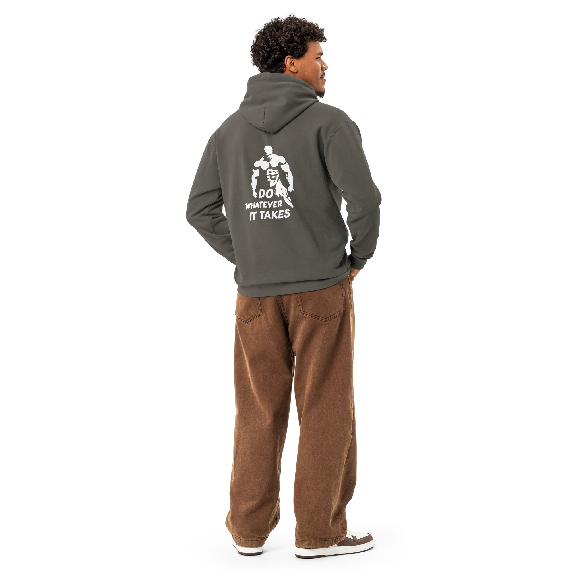 Unisex garment-dyed hoodie - Image 5