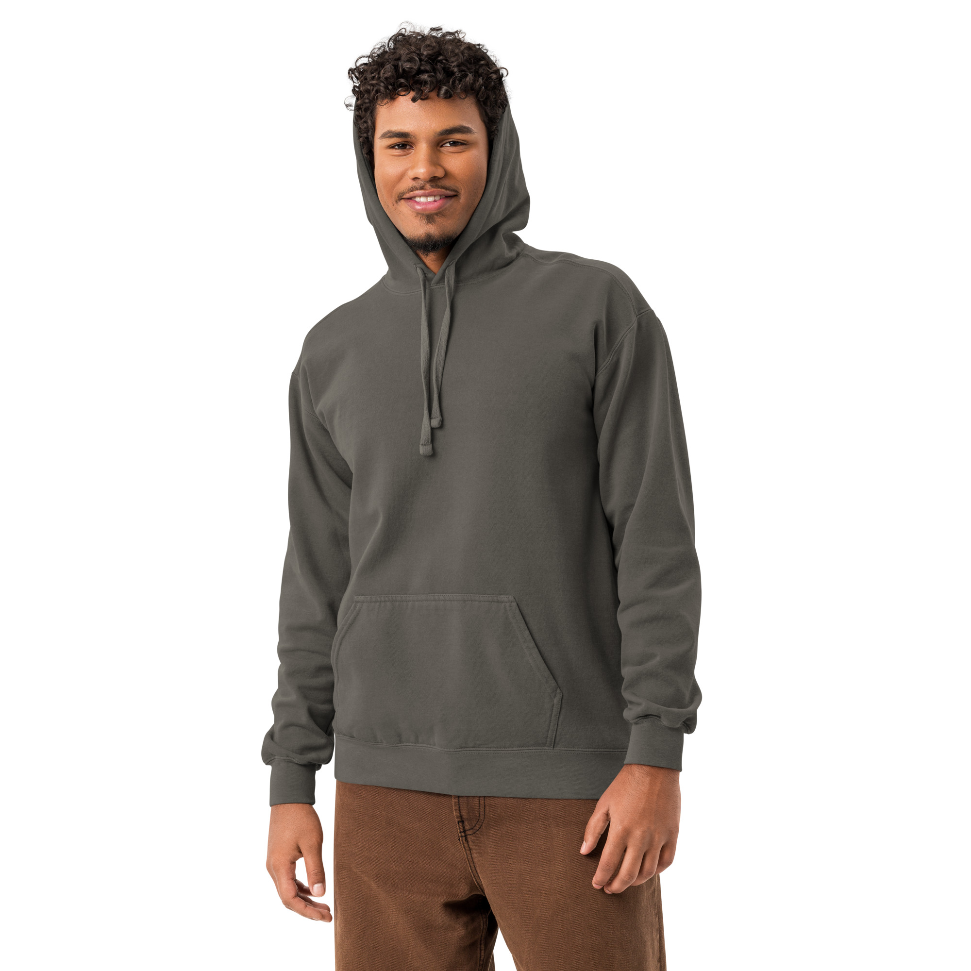 Unisex garment-dyed hoodie - Image 6