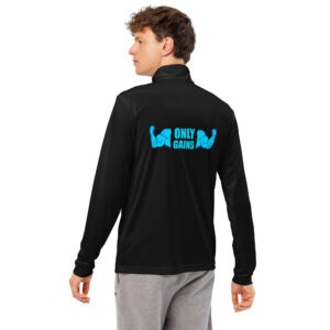 Lightweight quarter-zip pullover