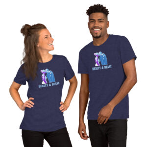 Unisex t-shirt for couples