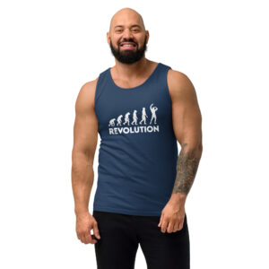Unisex garment-dyed tank top